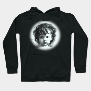 Curly Hair Child Hoodie